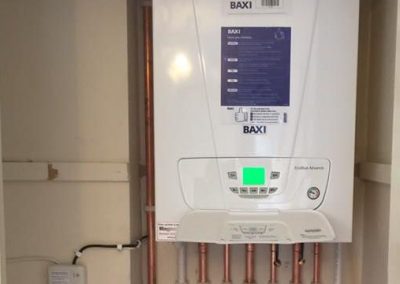 baxi boiler installation by our gas engineer in redditch