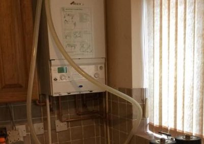 recent project for boiler repairs in redditch