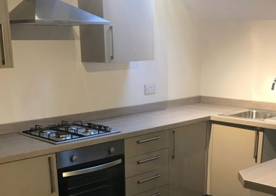 kitchen installation by our gas engineer in redditch